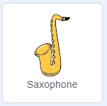 「Saxophone」を選択する
