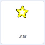 「Star」を選択する