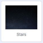 「Stars」を選択する