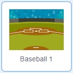「Baseball 1」を選択する