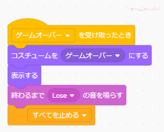 「表示文字」のプログラム